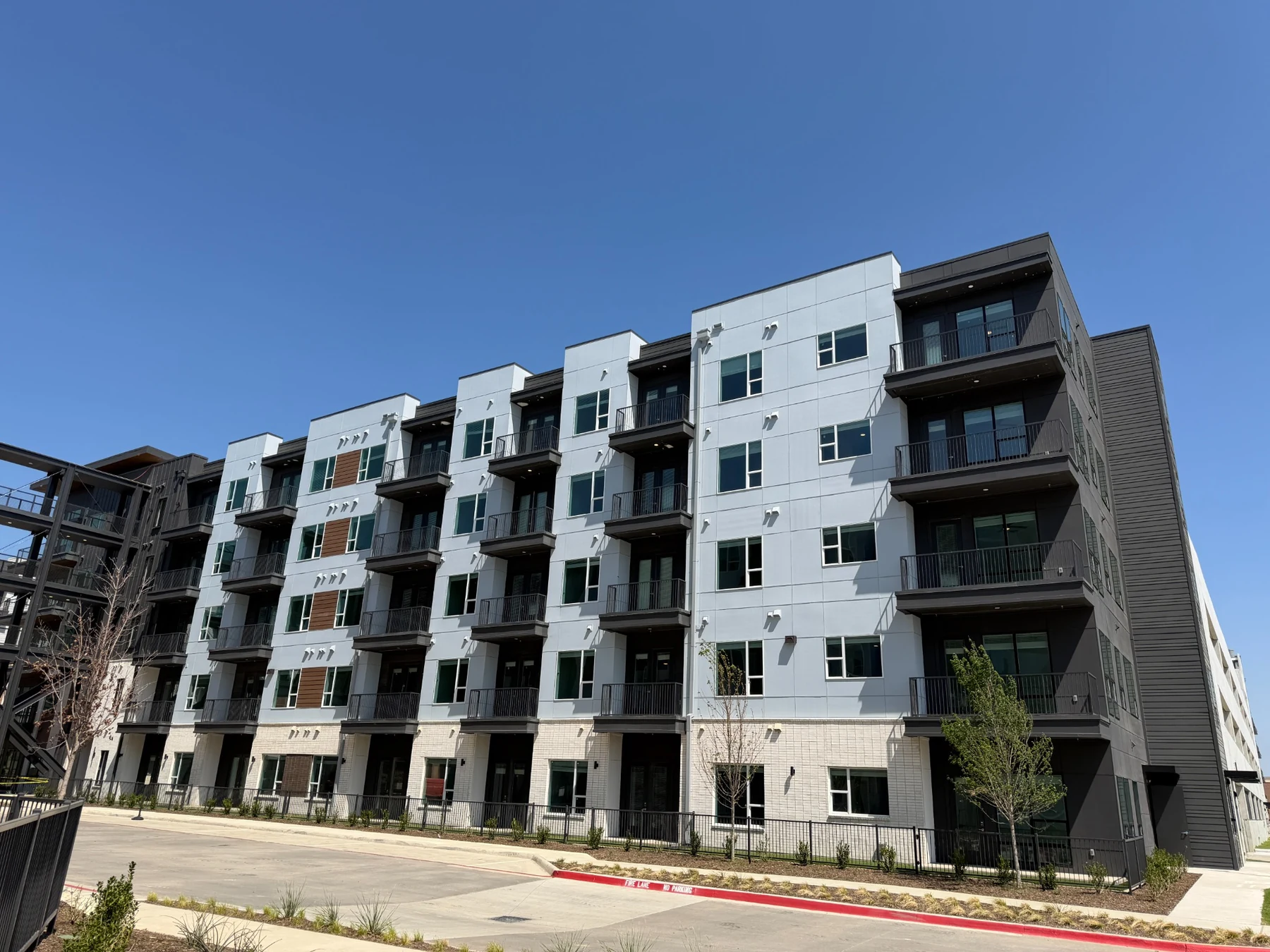 Completed multifamily exterior